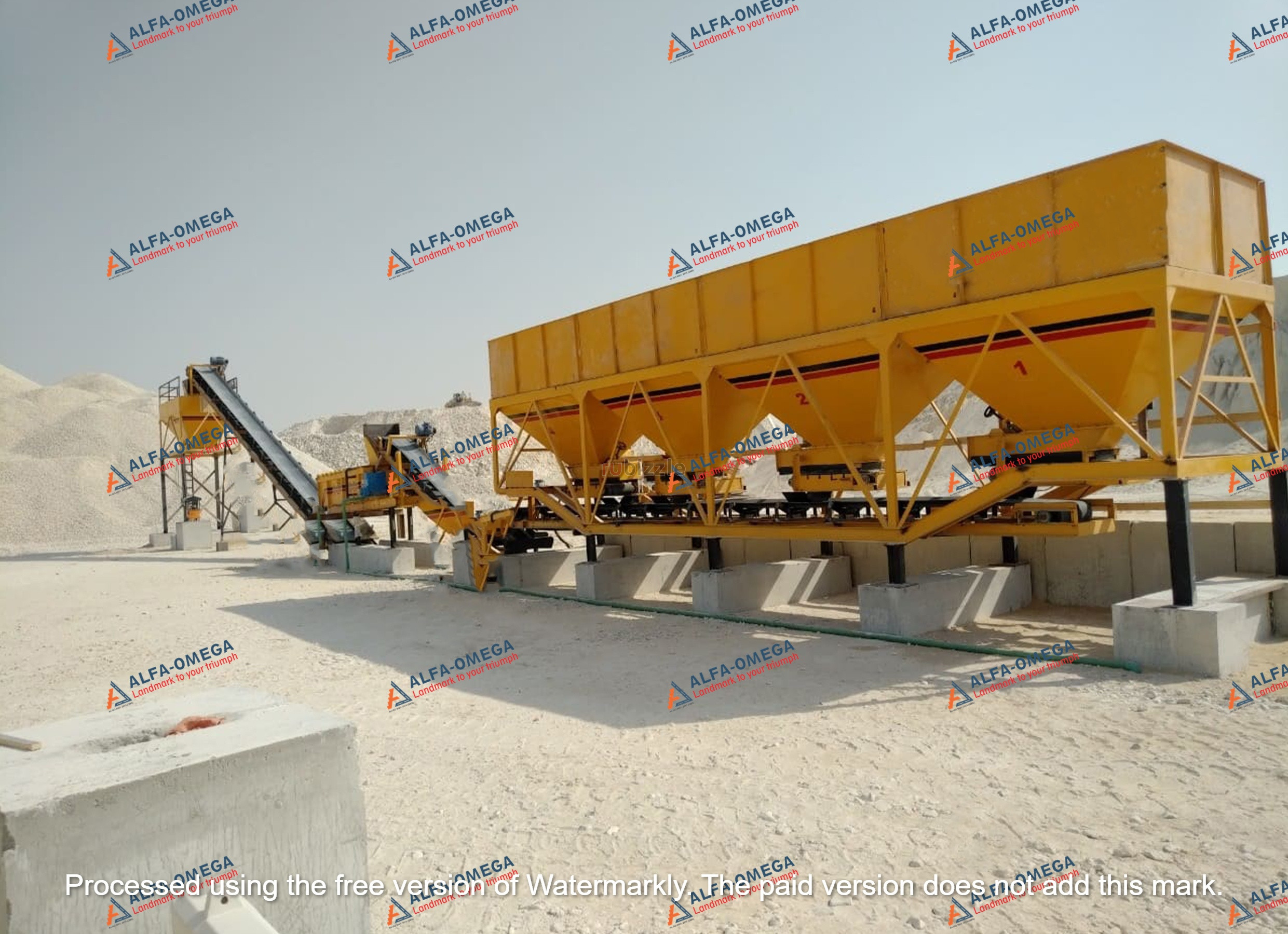 Usine de malaxage humide haute performance pour chantiers