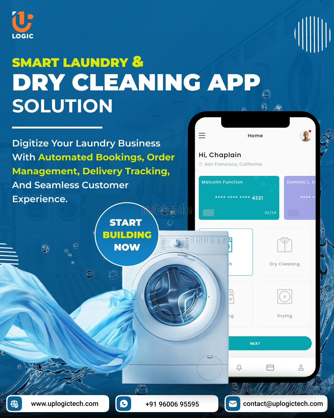 Transform Your Laundry Service with a Smart On-Demand App