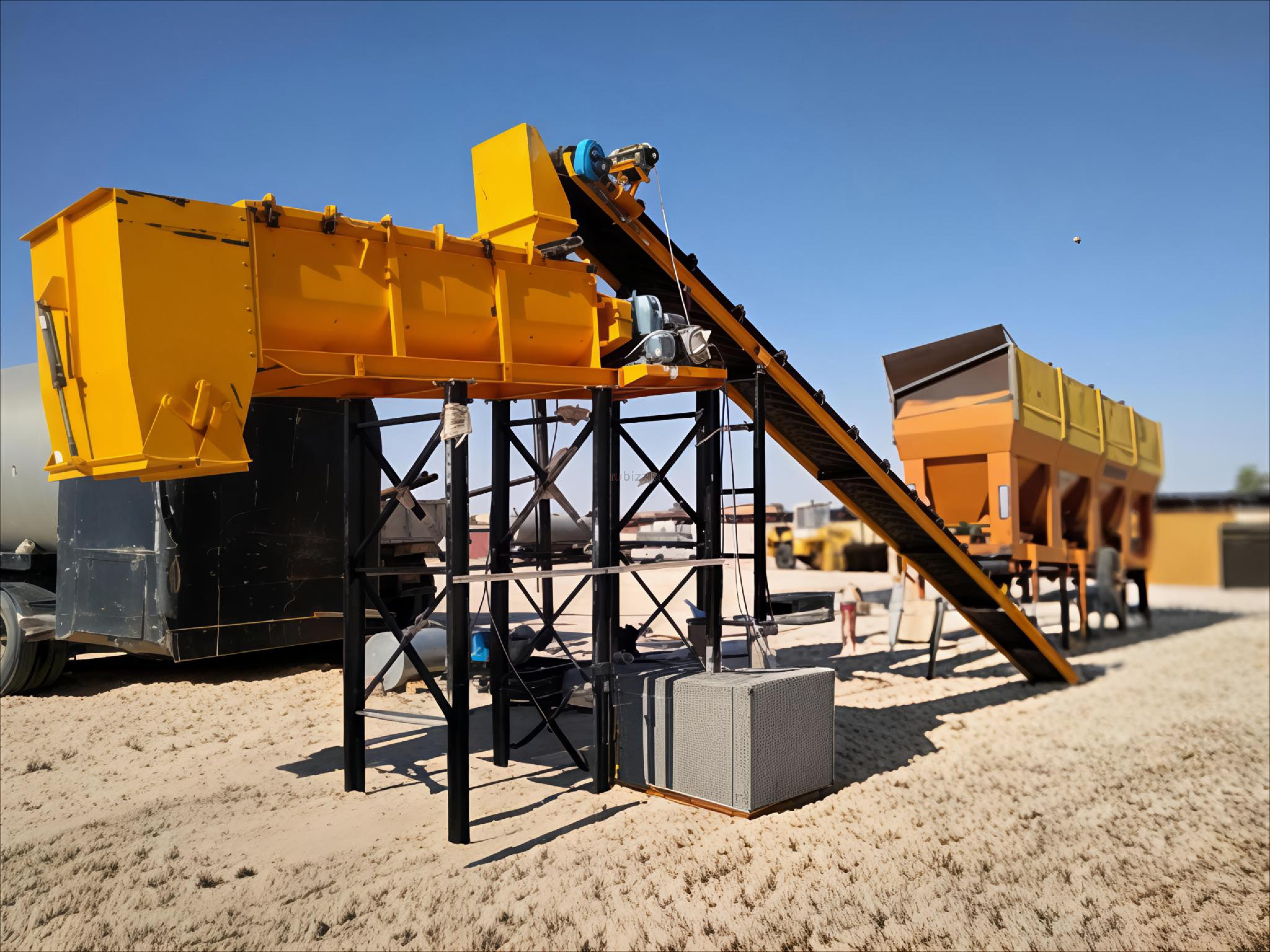 Usine d’enrobé à froid performante pour travaux routiers